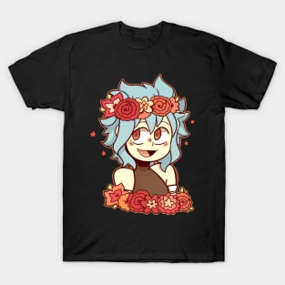 Levy Flower Crown sticker T-Shirt